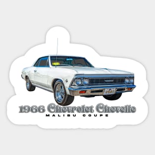 1966 Chevrolet Chevelle Malibu Coupe Sticker
